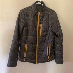 Sherry Patterned Puffer Jacket